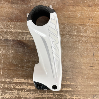 Time RTM 100mm -10 Degree 1 1/8" Carbon White Road Bike Stem 135g