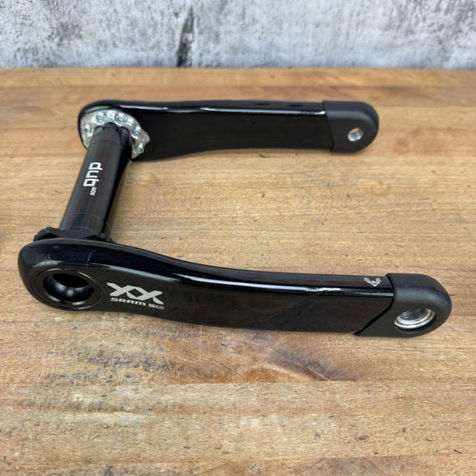 Low Mile! SRAM XX 175mm 8-Bolt Direct Mount Carbon Crankset Crank Arms DUB Wide