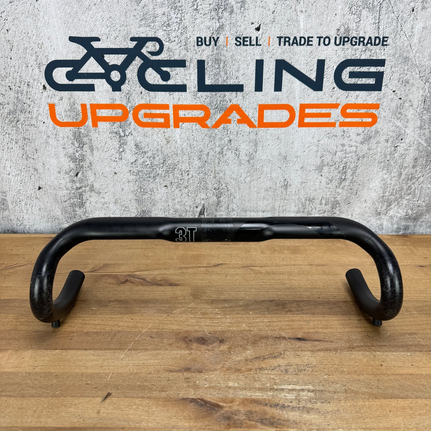 Low Mile! 3T Ergonova Team 42cm 31.8mm Carbon Bike Handlebar 199g