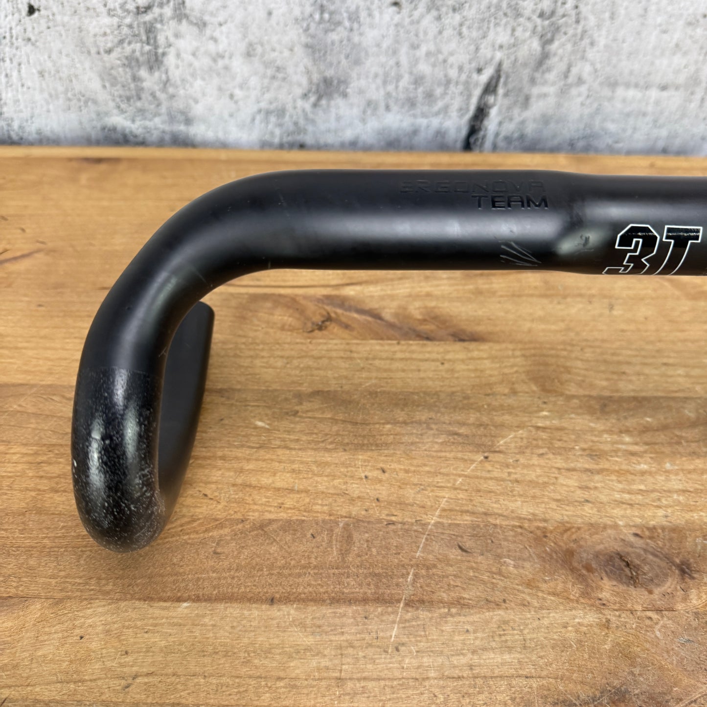 Low Mile! 3T Ergonova Team 42cm 31.8mm Carbon Bike Handlebar 199g