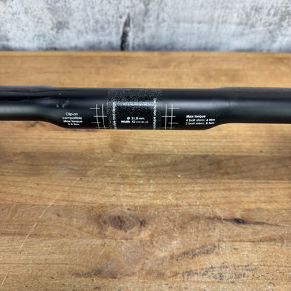 Low Mile! 3T Ergonova Team 42cm 31.8mm Carbon Bike Handlebar 199g