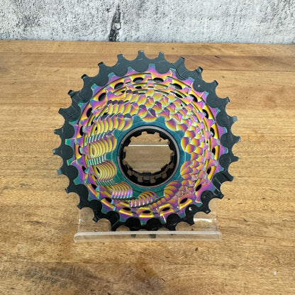 SRAM Red AXS XG-1290 10-28t D1 12-Speed Rainbow Bike Cassette "Light Wear" 183g