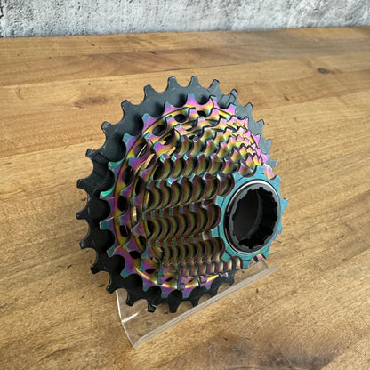 SRAM Red AXS XG-1290 10-28t D1 12-Speed Rainbow Bike Cassette "Light Wear" 183g