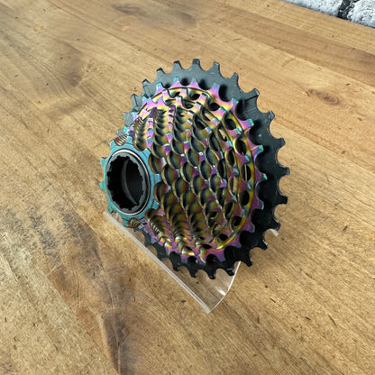 SRAM Red AXS XG-1290 10-28t D1 12-Speed Rainbow Bike Cassette "Light Wear" 183g