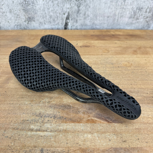 Low Mile! Selle Italia SLR Boost Superflow 3D Kit Carbonio Rails 145mm Saddle