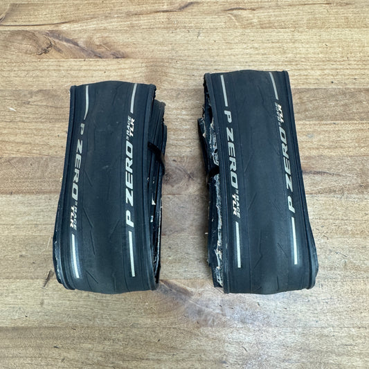 Pair Pirelli P Zero Race TLR 700c x 26mm Tubeless Road Bike Tires