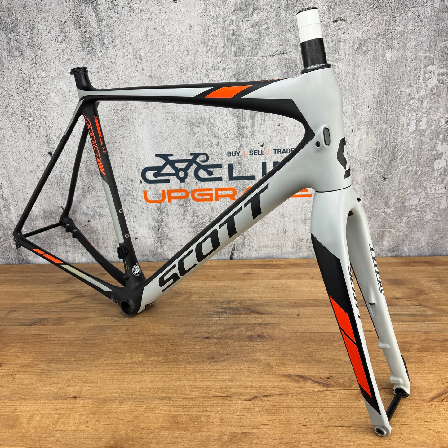 2018 Scott Addict CX XL HMF Carbon Disc Brake Gravel/CX Frameset 700c 1868g