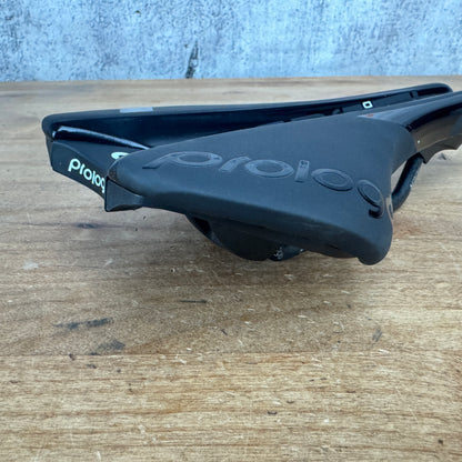 Ridden Once! Prologo Zero Tri Pas Nack 136mm 7x9mm Carbon Rails Bike Saddle 221g