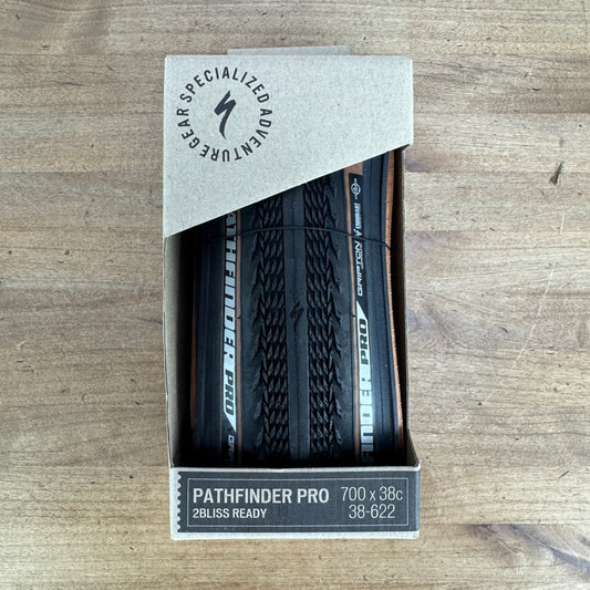 New! Specialized Pathfinder Pro Tan 700c x 38mm Tubeless Gravel Tire MSRP $65