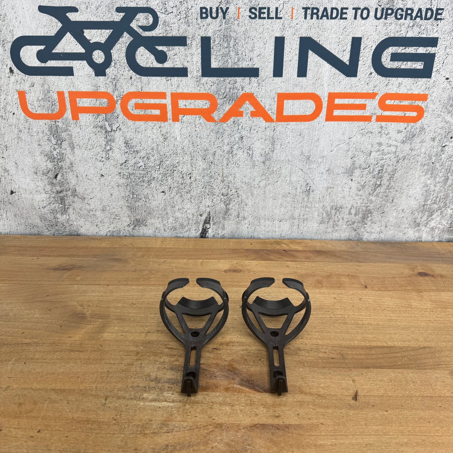 Pair Tacx Ciro Matte Black Water Bottle Cages 61g
