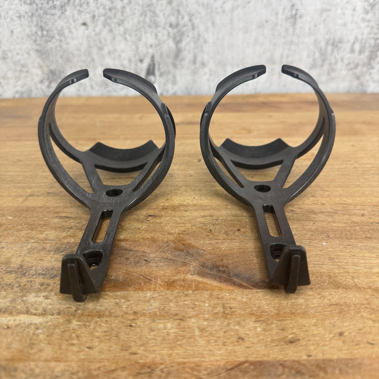 Pair Tacx Ciro Matte Black Water Bottle Cages 61g