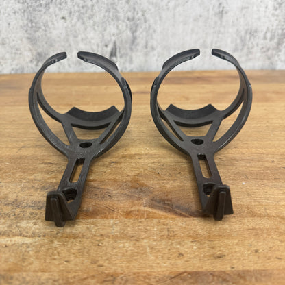 Pair Tacx Ciro Matte Black Water Bottle Cages 61g