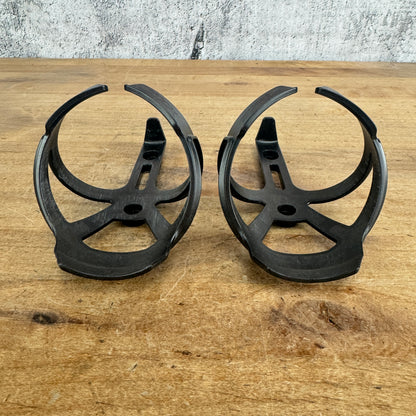 Pair Tacx Ciro Matte Black Water Bottle Cages 61g