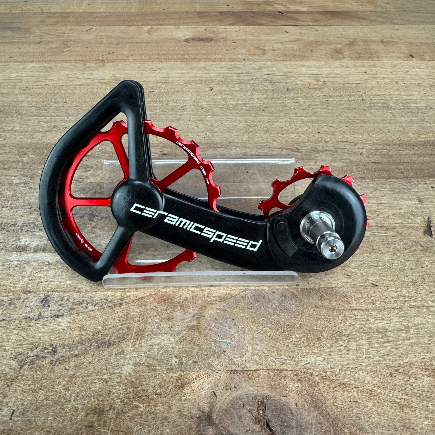 Ceramicspeed OSPW Red fits R9150/R8050 Bike Derailleur Cage 76g