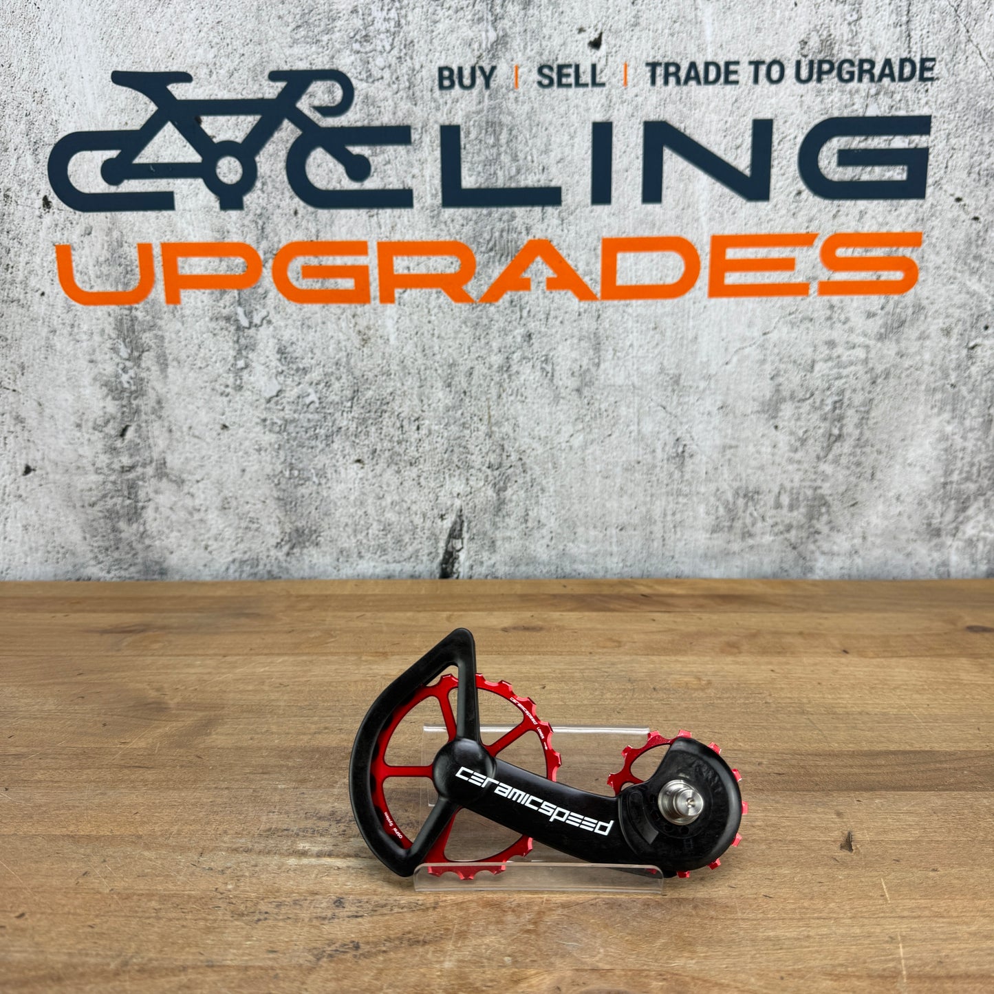 Ceramicspeed OSPW Red fits R9150/R8050 Bike Derailleur Cage 76g