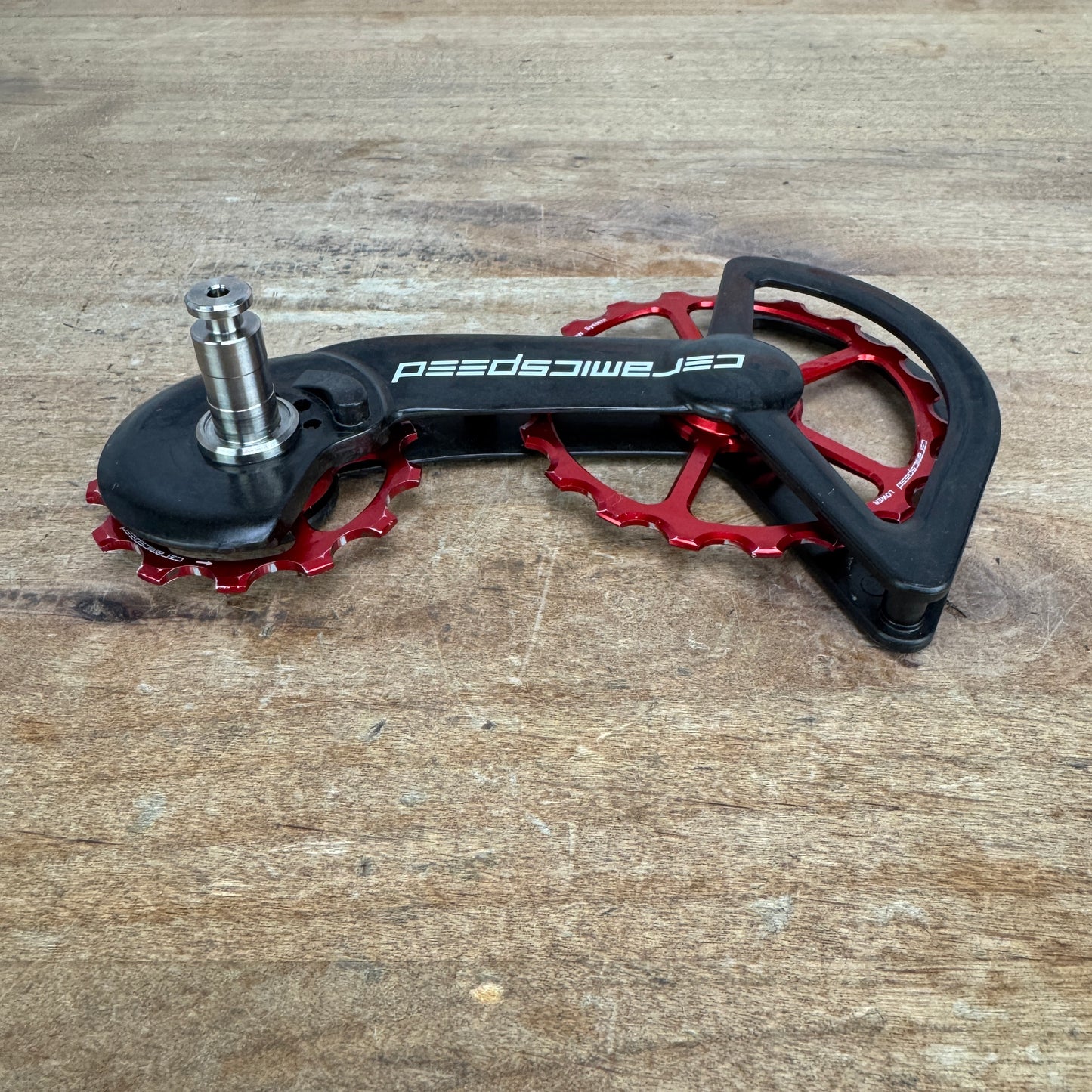 Ceramicspeed OSPW Red fits R9150/R8050 Bike Derailleur Cage 76g