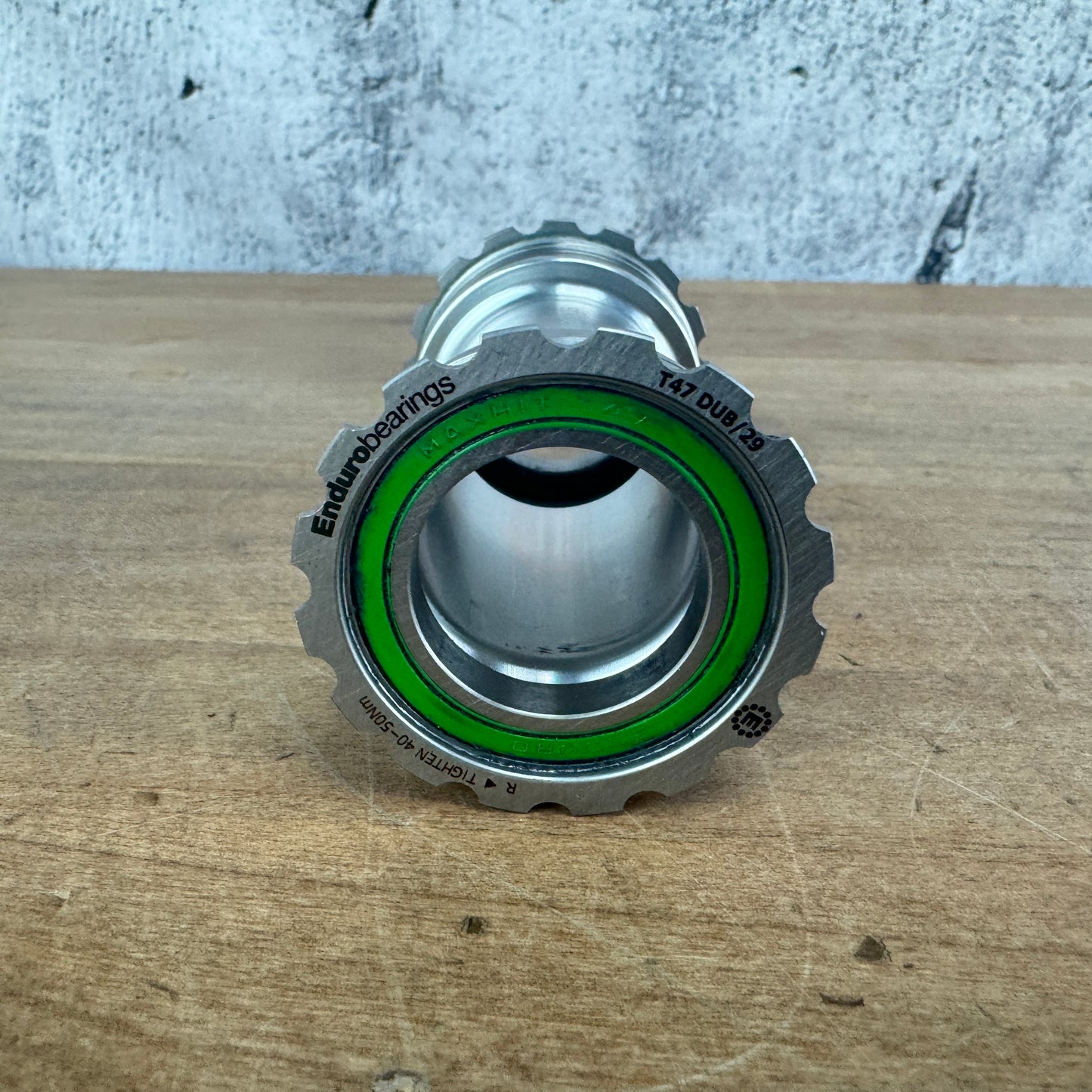 Enduro Maxhit Threadfit T47 Stainless Steel Bottom Bracket for SRAM DUB 29mm