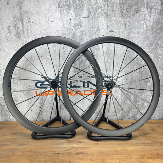 Partington R-Series 39/44 MK1 1st Gen Carbon Disc Tubeless Wheelset 700c 1235g