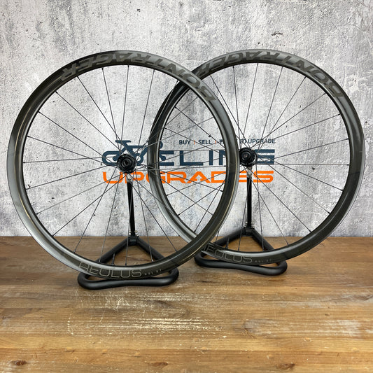 Low Mile! Bontrager Aeolus RSL 37 Carbon Tubeless Wheelset 700c Disc Brake 1449g