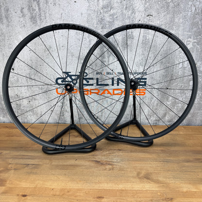 Low Mile! Bontrager Paradigm Pro 30 Carbon Tubeless Gravel Wheelset 700c 1411g
