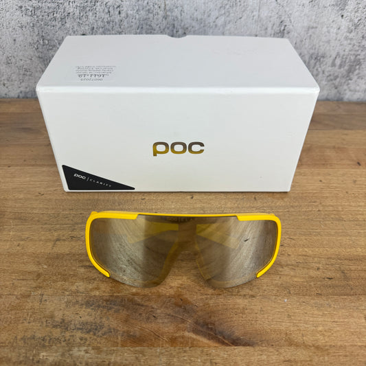 New! POC Aspire Adventurine Yellow Clarity Define/Sunny Silver Cat. 3 Sunglasses