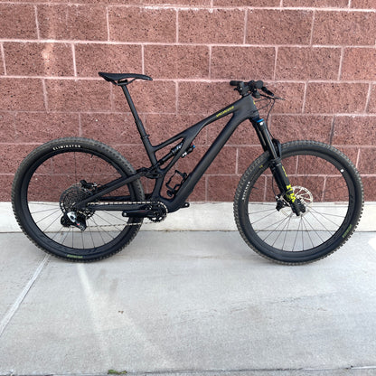 Upgraded! 2022 Specialized Stumpjumper Evo SRAM AXS Carbon 29" S4 Large MTB Bike