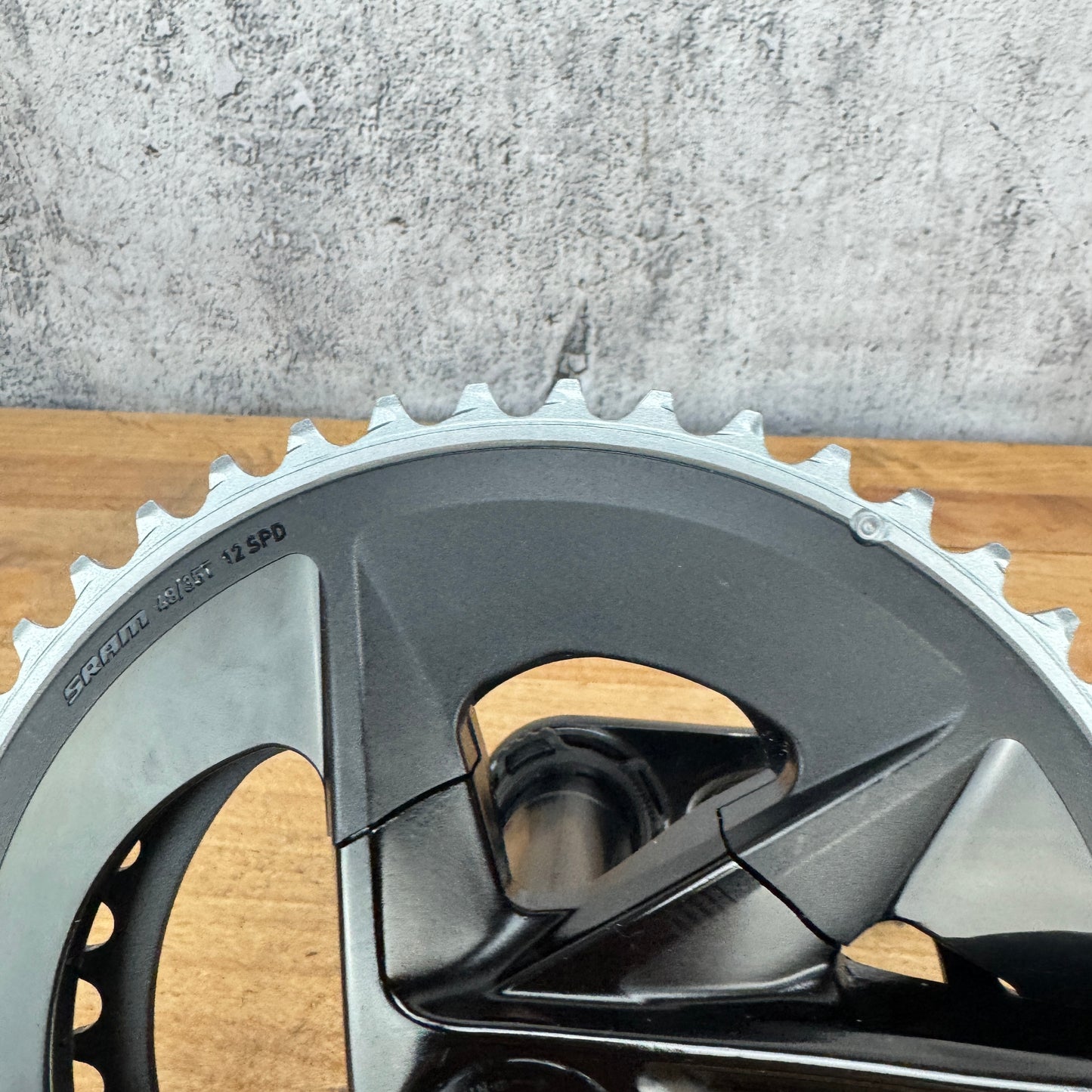 Low Mile! SRAM Rival AXS 48/35t 12-Speed Alloy 170mm DUB Spindle Crankset 855g