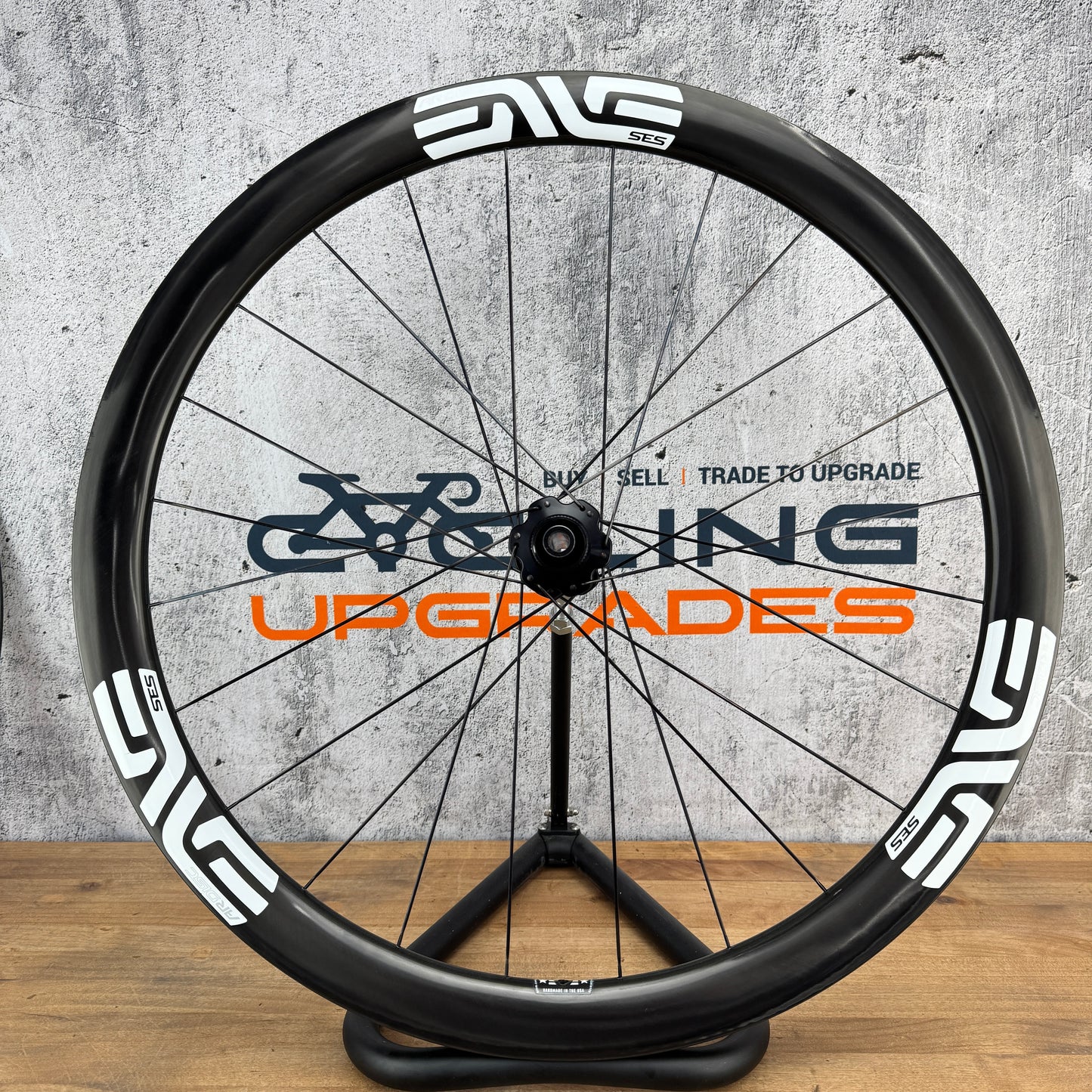 Enve SES 3.4 AR Carbon Hookless Tubeless Disc Brake Wheelset 1441g Center Lock