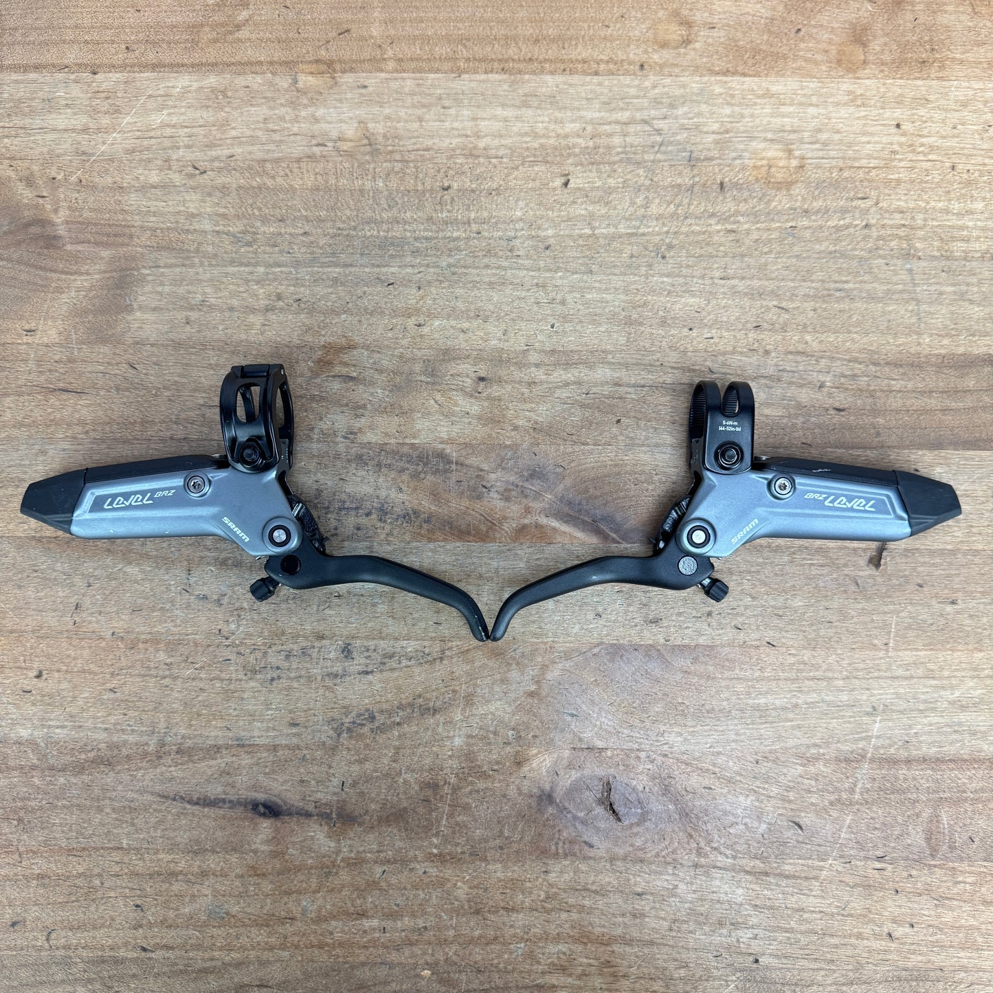 SRAM Level Bronze 4-Piston Hydraulic Disc Brake Levers w/ Calipers 507g