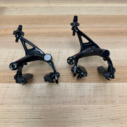 Campagnolo Super Record Center-Mount Brakeset Rim Brake Calipers + Brake Pads