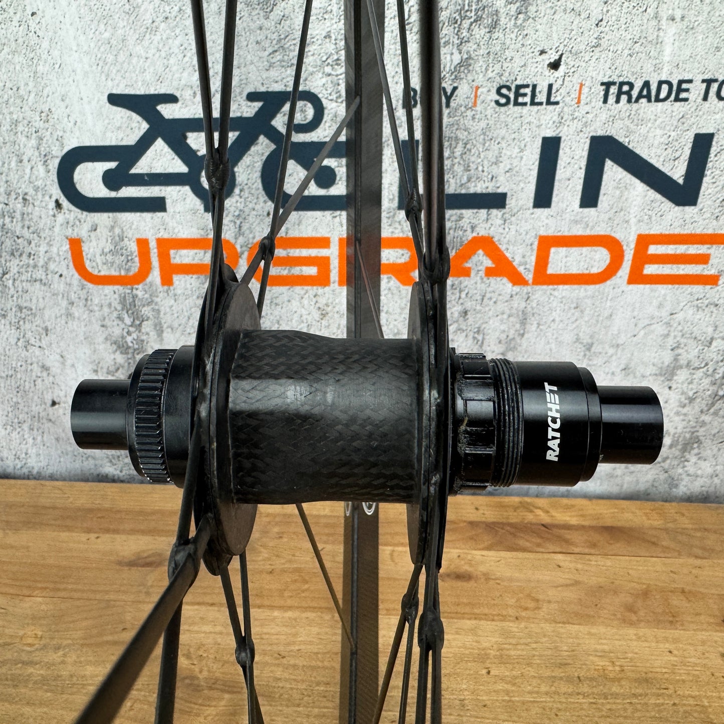 Lightweight Meilenstein T 24D Carbon Tubular Disc Brake Wheelset 700c 1210g