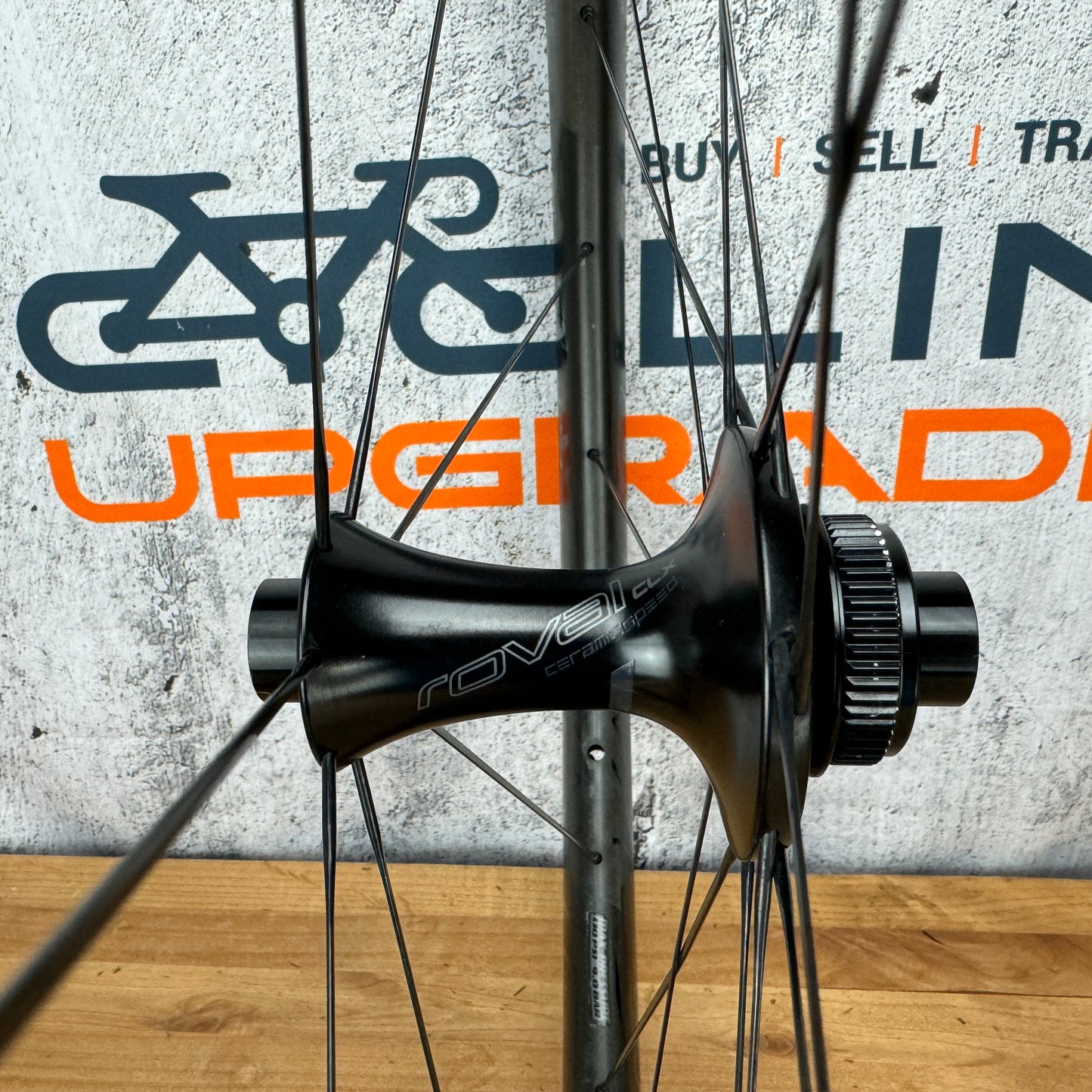 Roval CLX 50 Rapide Carbon Tubeless Disc Wheelset 700c 1429g Ceramicspeed