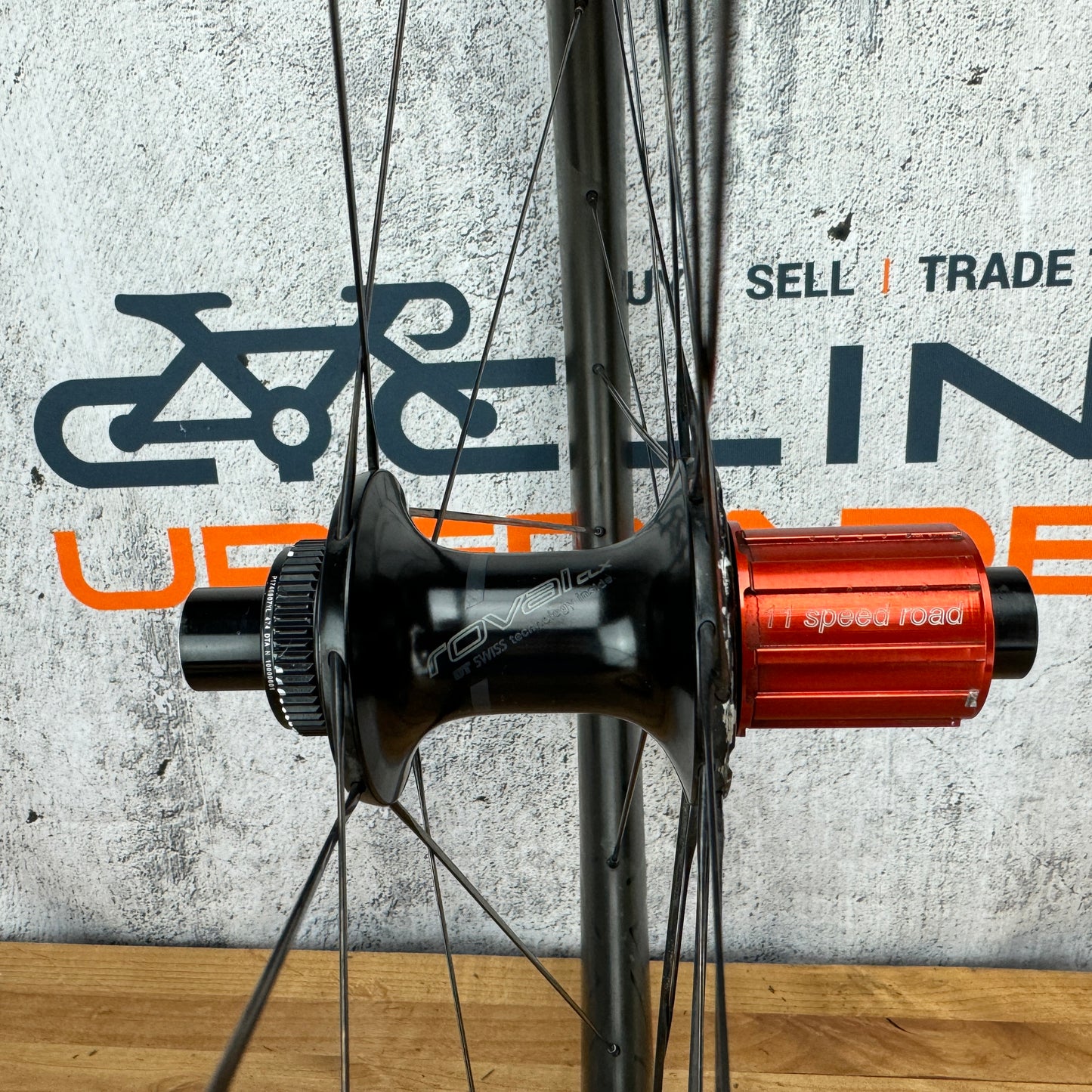 Roval CLX 50 Rapide Carbon Tubeless Disc Wheelset 700c 1429g Ceramicspeed