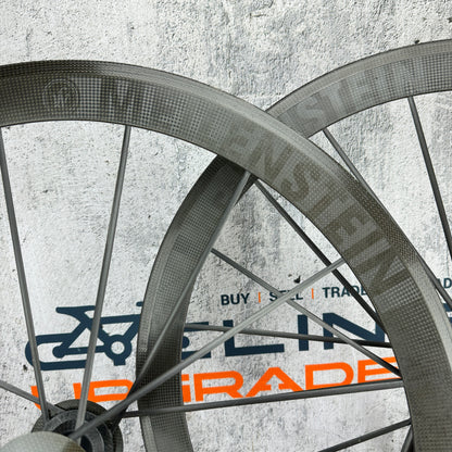 Lightweight Meilenstein Schwarz Carbon Tubular Wheelset Rim Brake Ceramicspeed 1143g