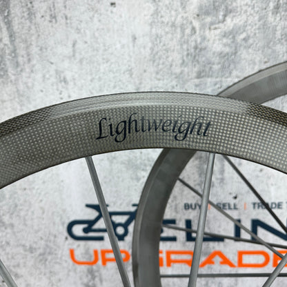Lightweight Meilenstein Schwarz Carbon Tubular Wheelset Rim Brake Ceramicspeed 1143g