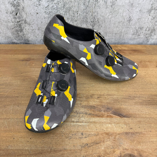 Light Use! NIMBL Ultimate Camo-Edition  EU 46 BOA Cycling Shoes 451g