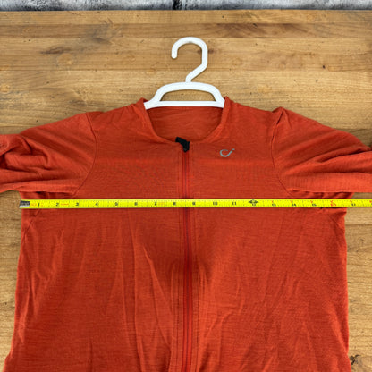 Light Use! Velocio Concept Merino Men's Medium Fire Red Cycling Jersey