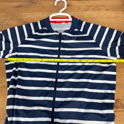 Velocio Brenton SE Men's Medium Short Sleeve Navy Cycling Jersey