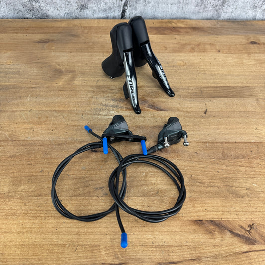 SRAM Force AXS HRD D1 Electronic 12-Speed Hydraulic Shifters w/ Calipers 810g