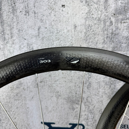 New Takeoff! Zipp 303 Carbon Tubular Wheelset 700c Rim Brake 1184g 10-Speed