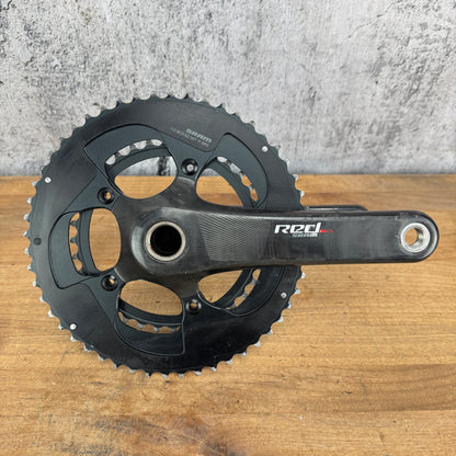 SRAM Red 22 11-Speed 110BCD Carbon 52/36t 172.5mm Crankset GXP Spindle 524g