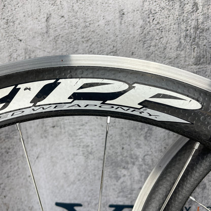 Zipp Speed Weaponry 404 Carbon Alloy Clincher Wheelset 700c Rim Brake 1748g