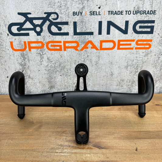 Enve SES AR One-Peice Carbon 38cm x 100mm Integrated Handlebar w/ Computer Mount