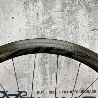 Low Mile! Zipp 303 Firecrest Showstopper Carbon Clincher Rim Brake Rear Wheel