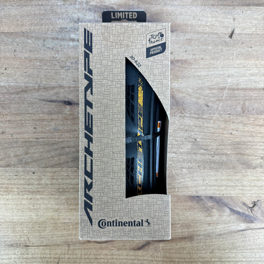 New! Continental Archetype TdF Limited Edition 700c 30mm Tubeless Tire MSRP $109
