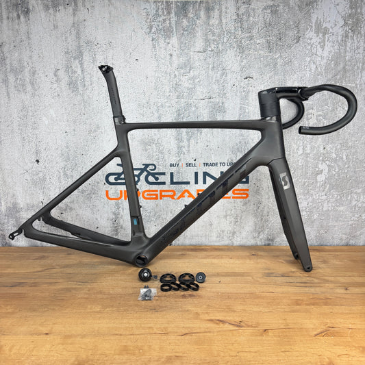 New! 2022 Scott Addict eRIDE HMX Mahle X35 Carbon Medium 54cm eBike Frameset