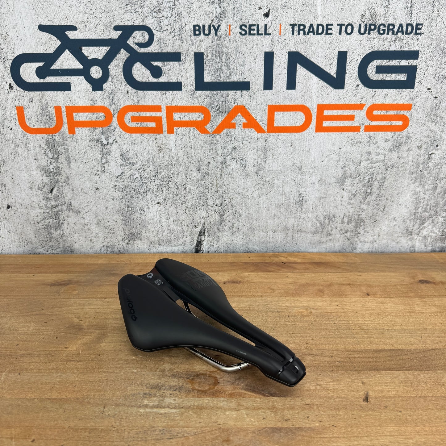 Low Mile! Prologo Dimension NDR PAS 143mm 7x7mm TiROX Rails Bike Saddle 230g