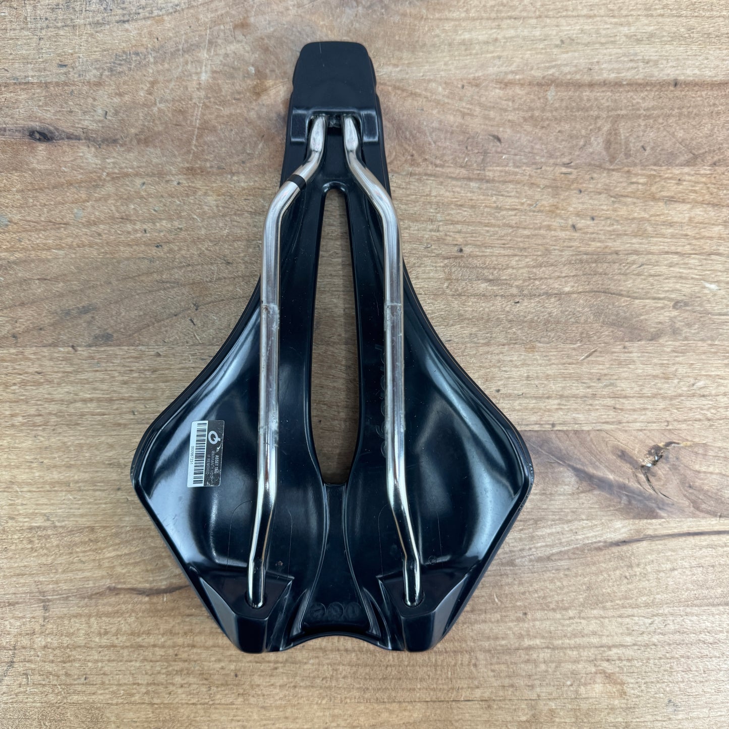 Low Mile! Prologo Dimension NDR PAS 143mm 7x7mm TiROX Rails Bike Saddle 230g