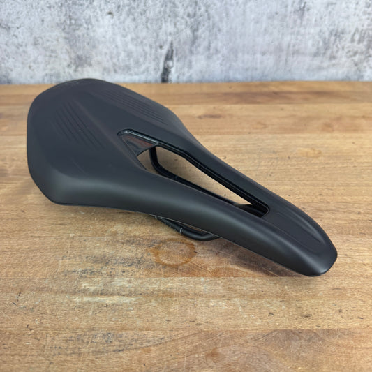 Low Mile! Fizik Argo Vento 140mm 7x7mm Kium Rails Bike Saddle 236g