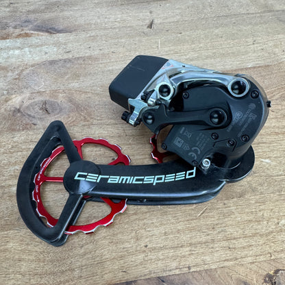 SRAM Red eTap Electronic 11-Speed 32t Rear Derailleur w/ CeramicSpeed OSPW 260g